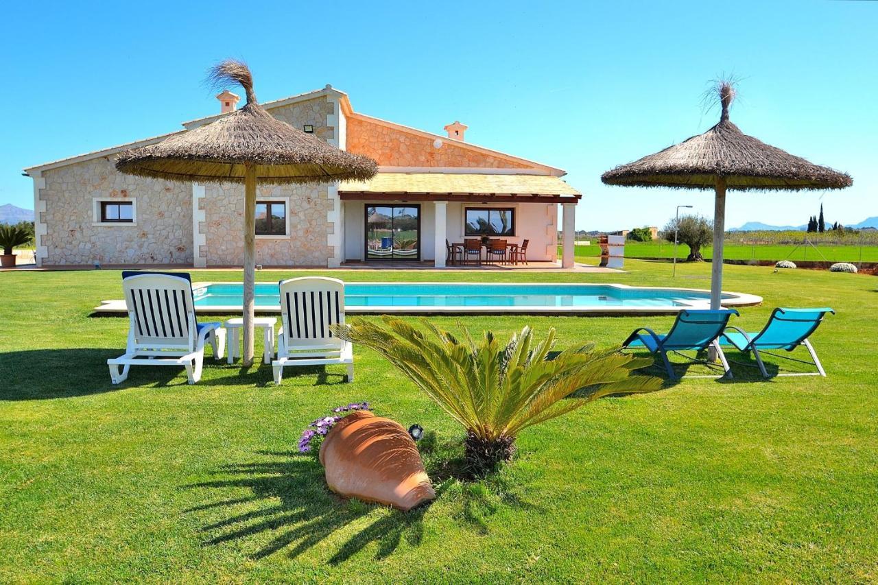 178 Villa Flor De Sal Etv8491 By Mallorca Charme Muro Bagian luar foto